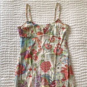 Vintage Deletta dress, patterned